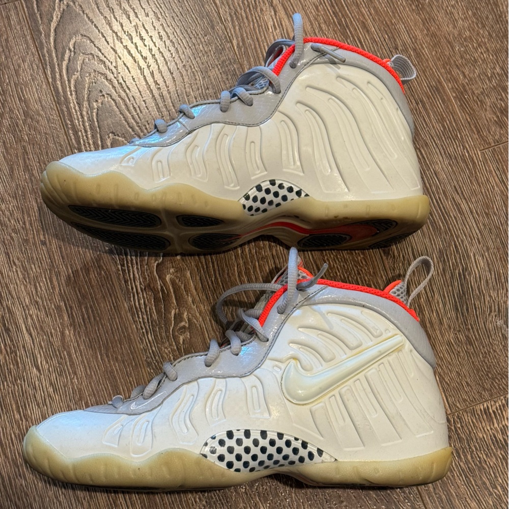 Nike Air Foamposite Pro Pure Platinum Grade School